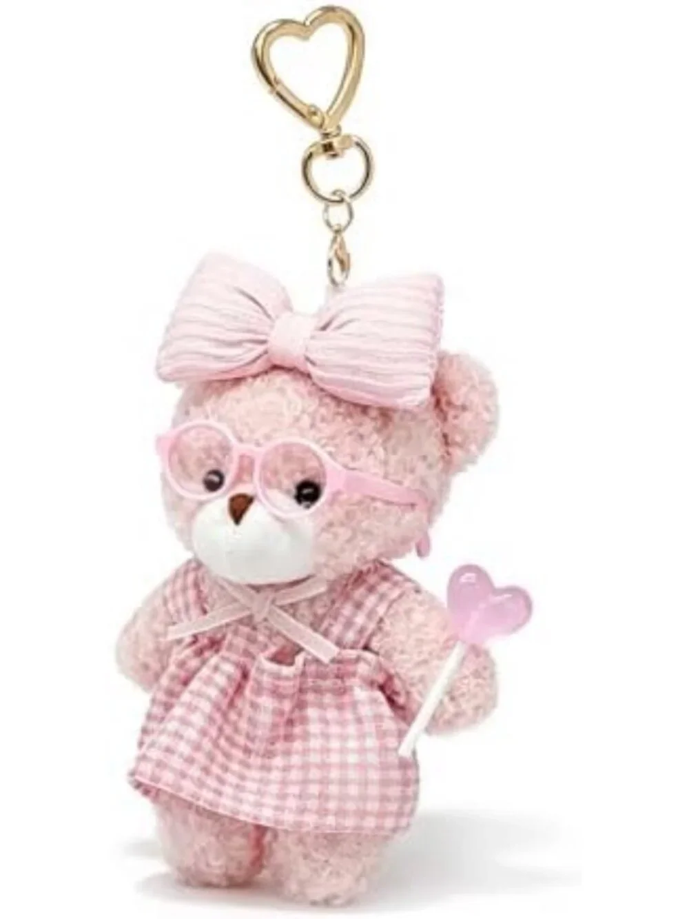 Cute Bear Keychain Bag Charm | Adorable Purse Accessory for Handbags & Backpacks